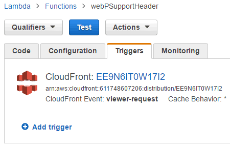 Lambda@Edge alternative trigger configuration